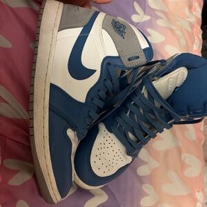 Nike Blue and Gray Sneakers